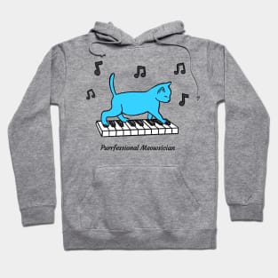 Purrfessional Meowsician Hoodie